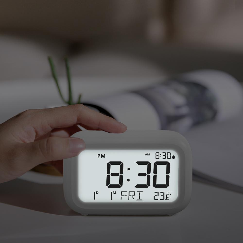 Baheleucheu Bh-Tc01 Digital Led Silent Alarm Desk Clock