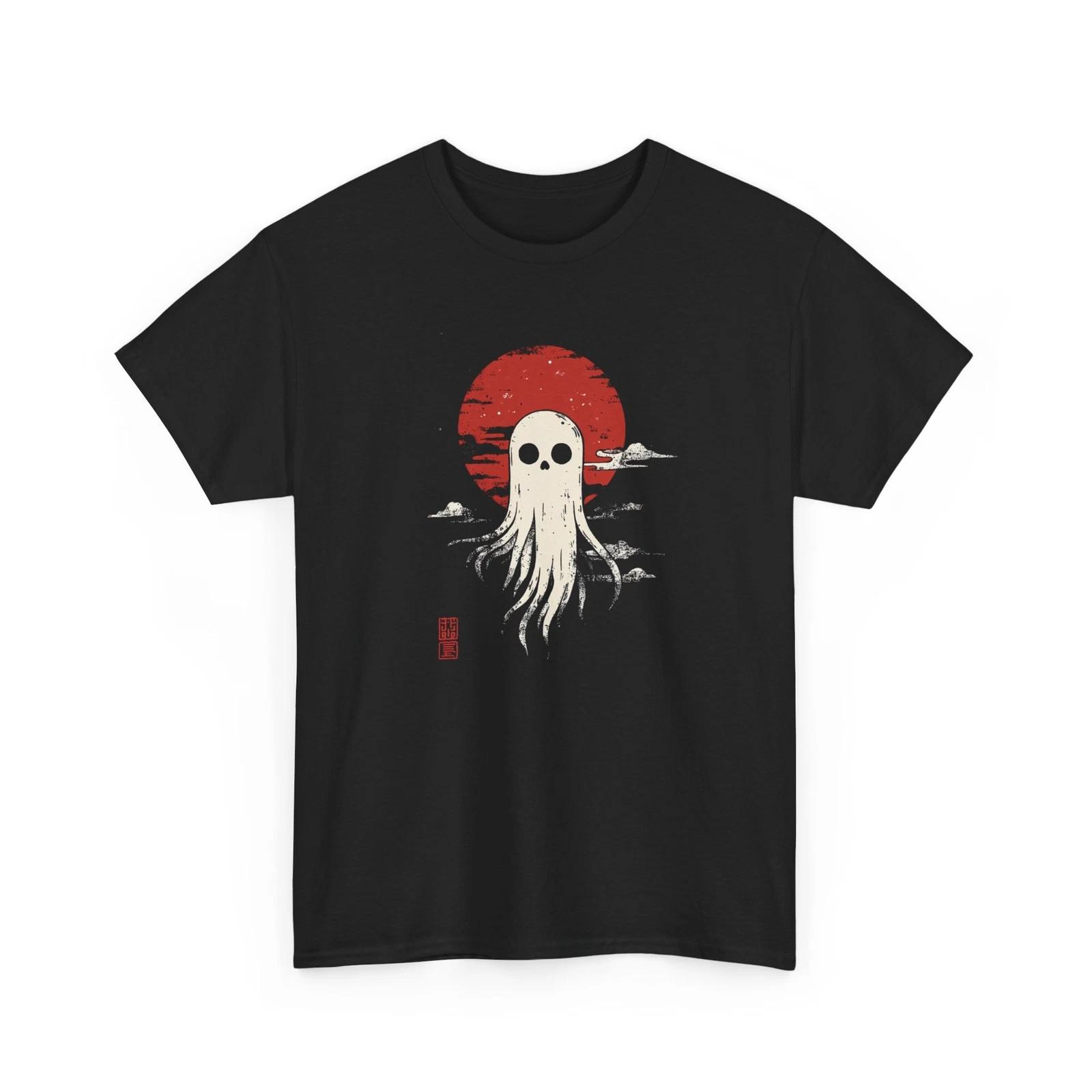 Boo Ghost T-Shirt | Cute & Spooky Halloween Tee | Fun Ghost Lover Shirt 4XL