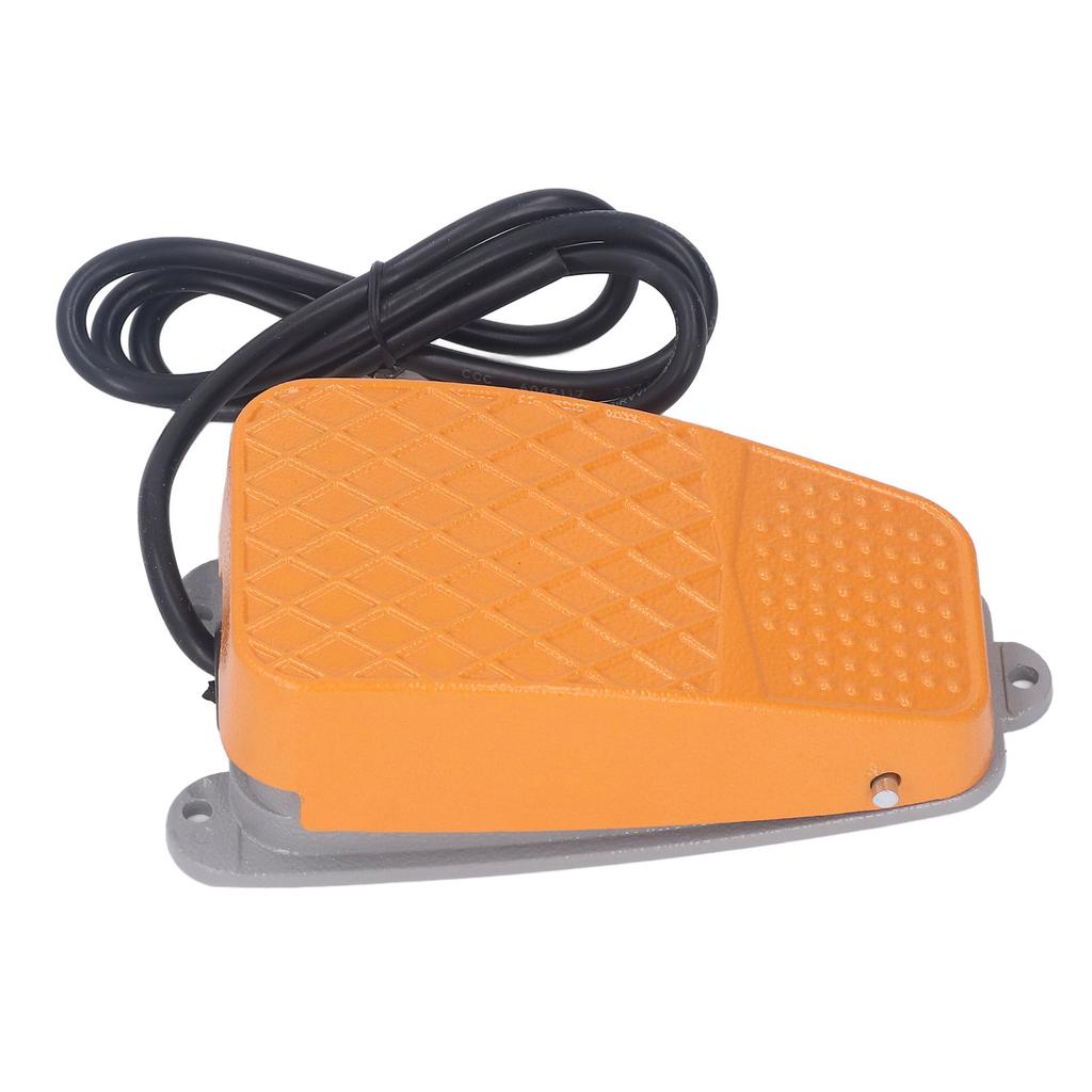Foot Switch Normally Closed Pedal Press Hold to ON 10A 250V for Industrial Power Tools Table Saws