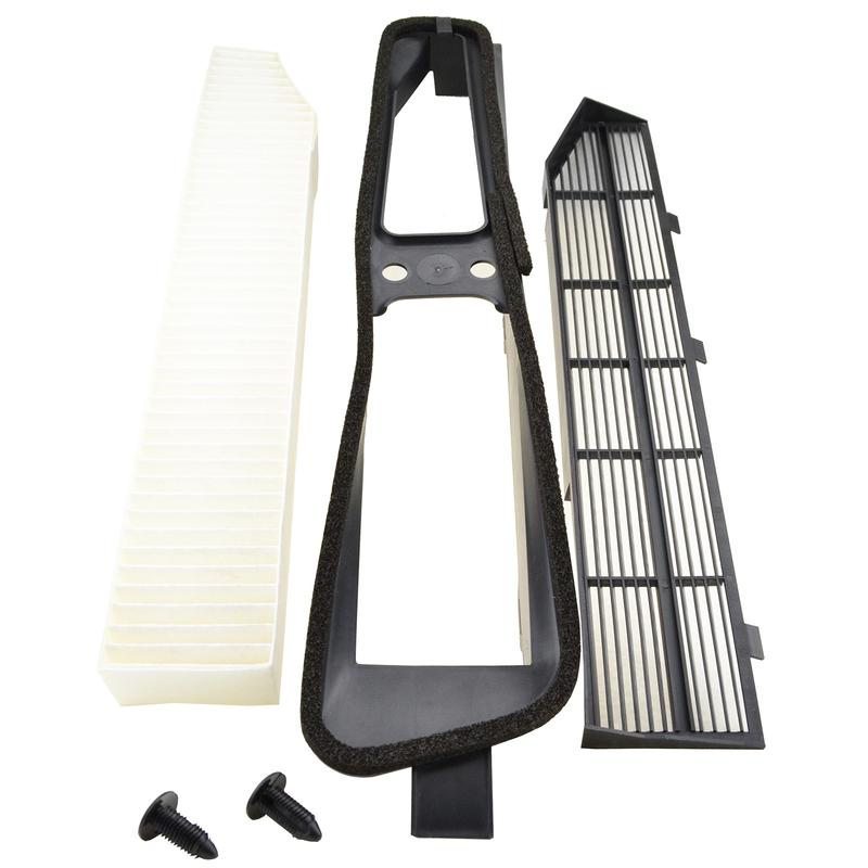 Cabin Air Conditioning Filter with Bracket for 1999-2010 Jeep Grand Cherokee L6 V6 V8 82208300 Air Filter Replacement Part