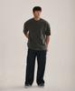 NINEZ Small Logo Pigment Oversized T-Shirt_3Color