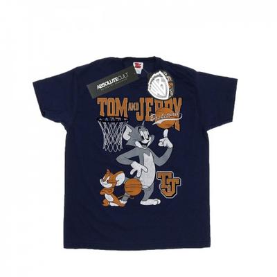 Girls Spinning Basketball Cotton T-Shirt