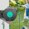 Retractable Automatic Hose Reel Pipe Water Reel Hose 100 Ft High Quality High Pressure Washer Retractable Garden Water Hose Reel