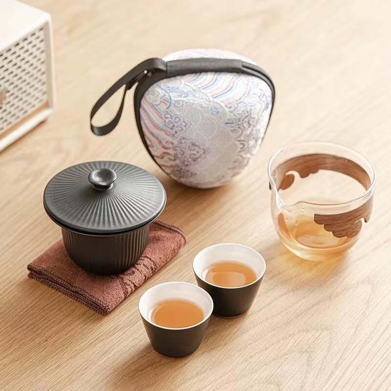 Wu Chaju Auspicious Travel Tea Set