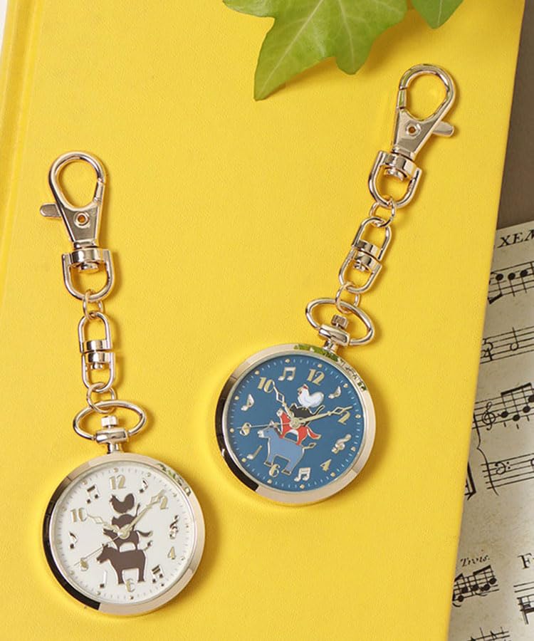 Bleu Bleuet Bremen Keychain Watch (Off White)