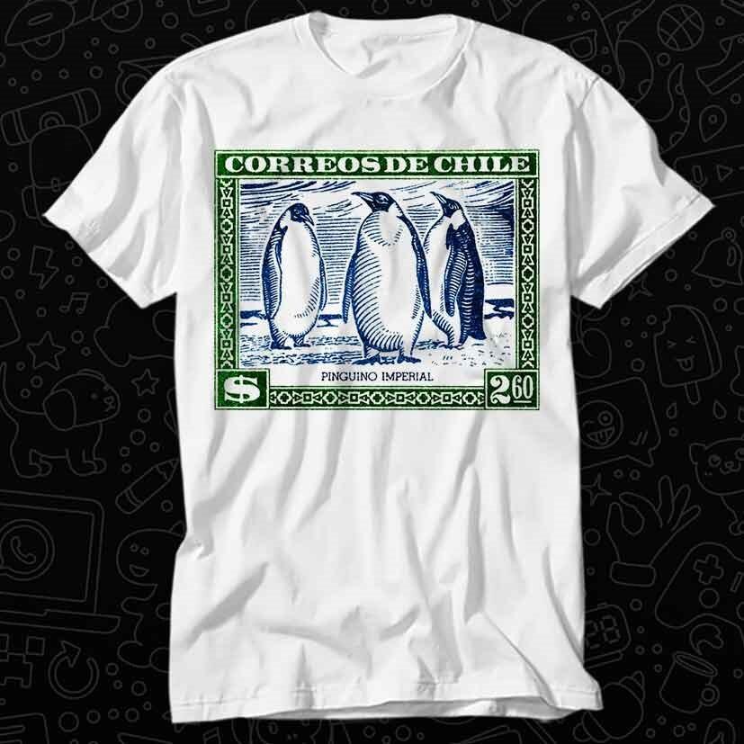 

1948 Chile Emperor Penguin Postage Stamp T Shirt 519 4XL