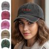 Washed Cotton Peaked Cap Hip Hop Sun Hat Casual Streetwear Hats  For Man Women Unisex