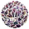 Gothic Graffiti Stickers: 50/100 Sheets for Car, Phone, and Water Cup Décor