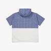 Diadora Grand Slam Color Block Short Sleeve Anorak Denim