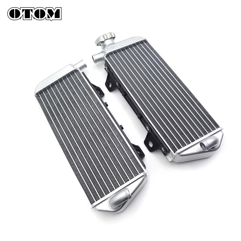 OTOM 2023 Motorcycle Radiator Left Right Engine Cooler Cooling For KTM SXF XCFW SMR HUSQVARNA FC FE GASGAS ECF MCF 4-stroke Bike