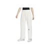 Nike Logo Embroidered High-Waisted Straight-Leg Sports Pants Women bottoms White DV8017-133