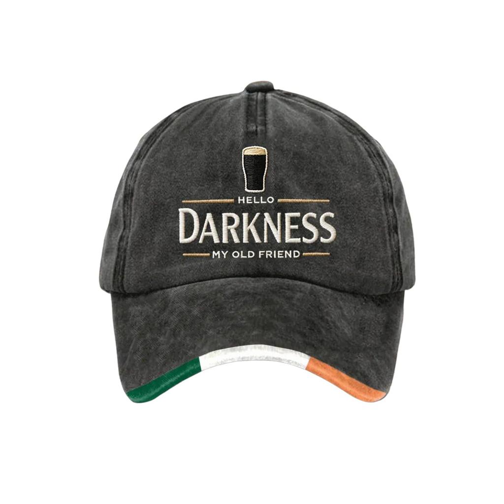 Cappellino Unisex con Stampa Darkness My Old Friend St. Cappello irlandese di San Patrizio