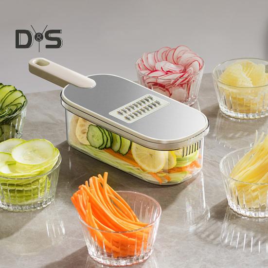 Käsereibe, Gemüsereibe, Edelstahl-Gemüsehobel, Reibe, Mehrzweck-Küchenwerkzeug zum Schneiden und Zerkleinern