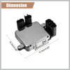 Engine Cooling Fan Controller for Toyota Avalon Camry Highlander RAV4 Sienna Venza Cooling Fan Control Module Replaces 89257-30060 89257-30070