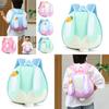 Toddler Cute Bunny Ear Backpack With Soft Pvc And Ergonomic Shoulder Straps For School