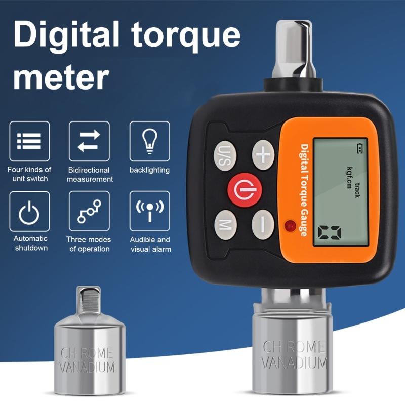 Accurate Digital Torque Adapter with Illuminates Display Torque Tool Adapter for Automotive & Motorcycle Repair Man