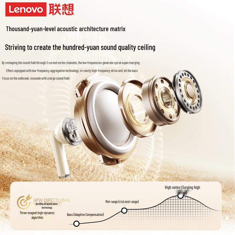 Lenovo EA175 Wireless Semi-in-ear Bluetooth Earbuds