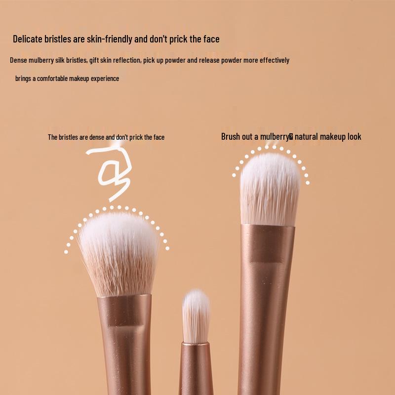 Spot Multi-Style Makeup Brush Set: Soft Bristle Portable Powder, Contour, and Eyeshadow Brushes for Beginners