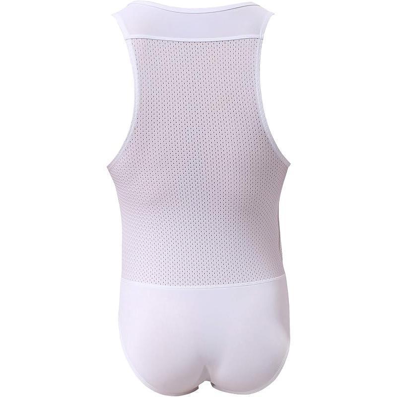 Men's Bodycon Top and Elastic Tight-fitting Pants Set W5160