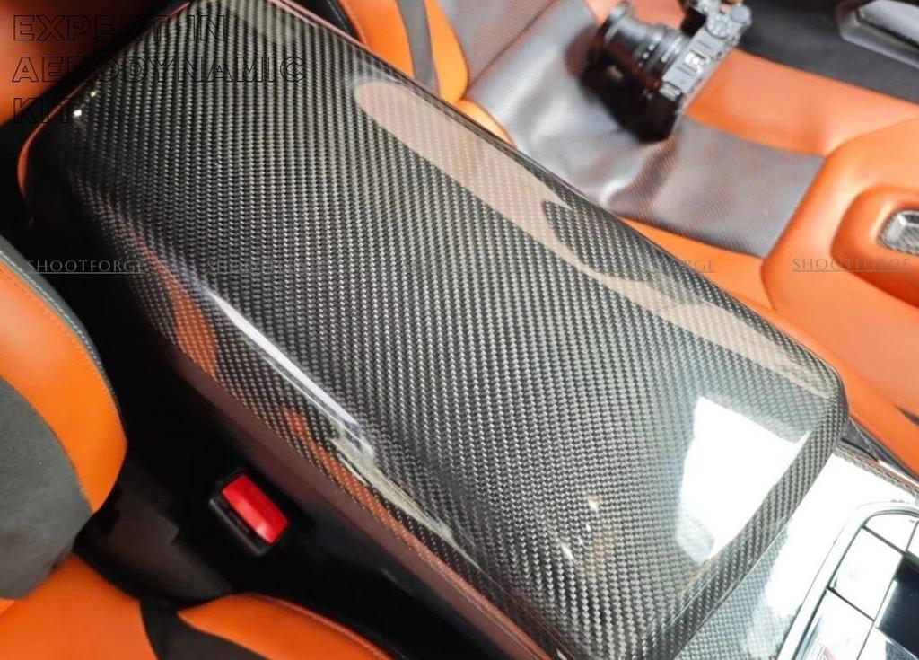 BMW G42/G87 M2 G20/G28 G80 Carbonfaser Konsolen-Armlehnenabdeckung