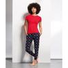 Skinni Fit Womens/Ladies Cuffed Lounge Pants