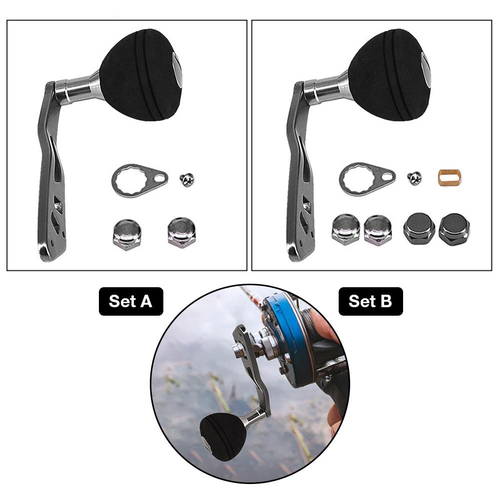 Buy Fishing Reel HandleMetal Knobs Handle Grip Spinning Rocker Arm at