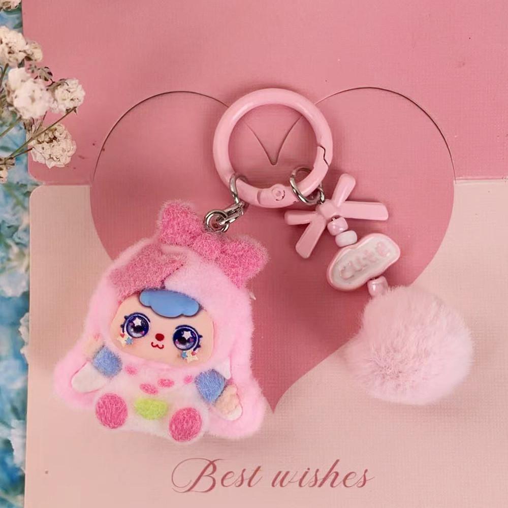 Butterfly Star Keychain With Cute Doll Pendant For Gifts And Party Decor