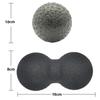 Massage Ball Double Lacrosse Ball Mobility  Peanut Ball for Self-Myofascial Release Deep Tissue Massage Tool