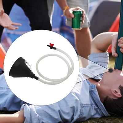 Bira Hunisi İçme Aparatı İçecek Çok Amaçlı Kompakt Valfli Hortumlu Festival İçin Doldurma,