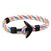 Trendy Men's Polyester Airplane Anchor Bracelet
