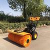 Compact Gasoline Snow Sweeper - Multifunctional All-Gear Push-Type Snow Removal Equipment