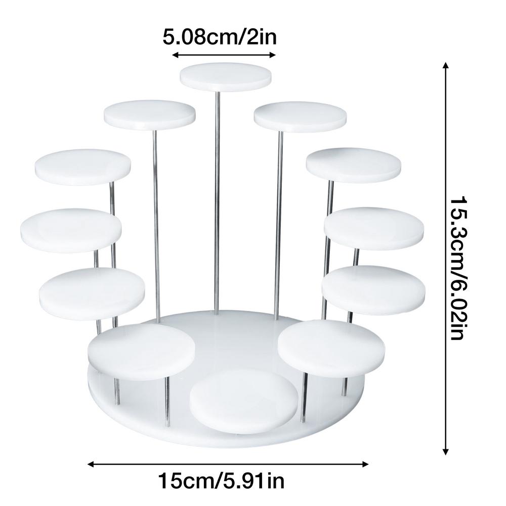 Jewelry Display Stand Earrings Necklace Ring Jewelry Display Tray Multi-Layer Storage Racks Organizer Holder Make Up Decorations