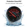 New 52mm  Waterproof  Voltmeter Universal Volt Gauge Meter 8-16V 16-32V with Red Backlight For Boat Automobile Yacht