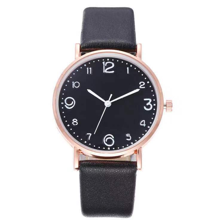 Simple Digital Face Ultra-Thin Shell Alloy Belt Watch, Multi-Color Face And Color Ribbon Fashion Women'S Watch, Quartz Watch