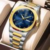 Top Brand Ultra-thin Male Women's Watch New Waterproof Luxury Quartz Watch Double Calendar Trendy Luminous Wristwatch