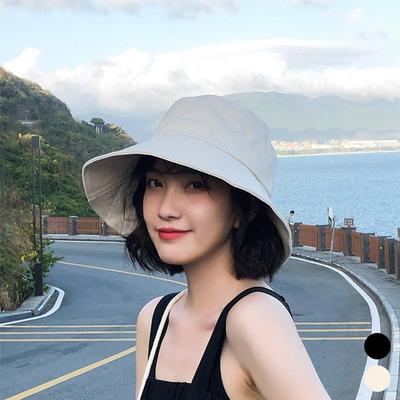 Women's Daily Cotton Plain Simple Bucket Hat