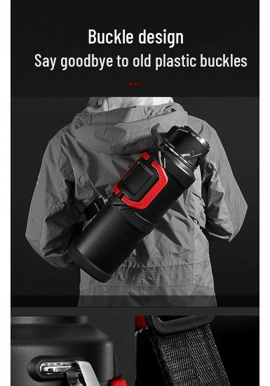 Large-Capacity Portable Thermos, 316 Stainless Steel, 3L & 5L Options, Ideal for Car Travel & Outdoor Use.