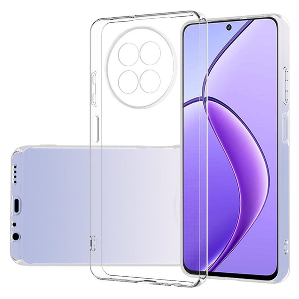 

For Realme 12 5G Cell Phone Case Clear TPU Cover with Precise Lens Cutout A