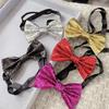 Sequins Neckties for Taking Photo Adult Sequins Necktie Social Gatherings Sequins Collar for Wedding Masquerades Suit