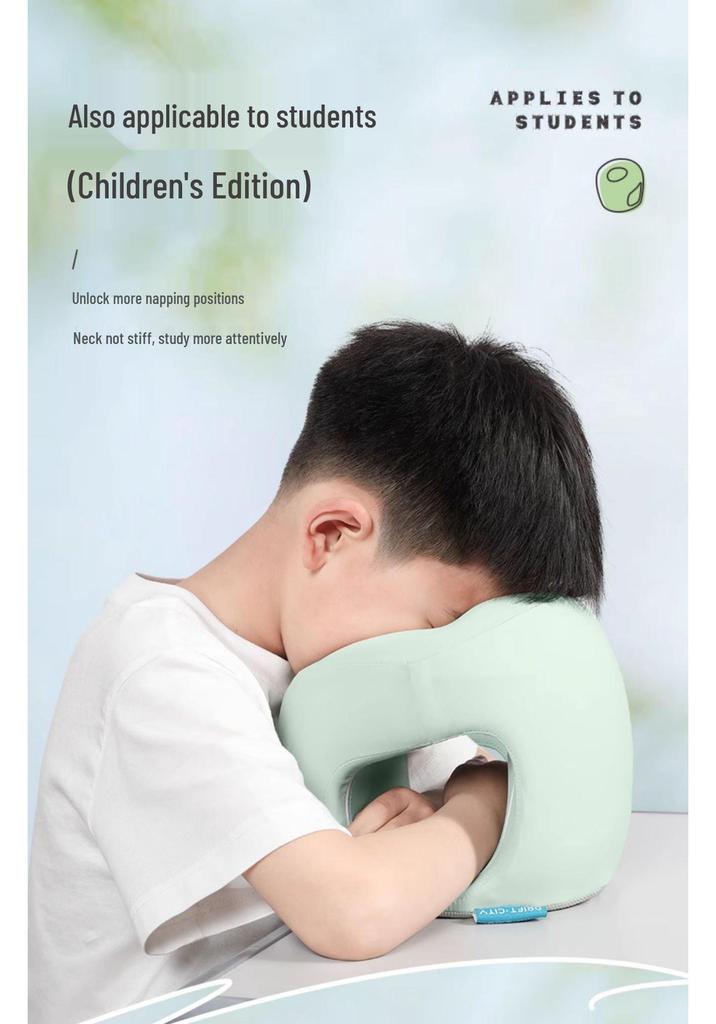 Face-Down Nap Pillow: Perfect for Offices, Students, and Lunch Breaks. Ideal for Adults and Classroom Naps.