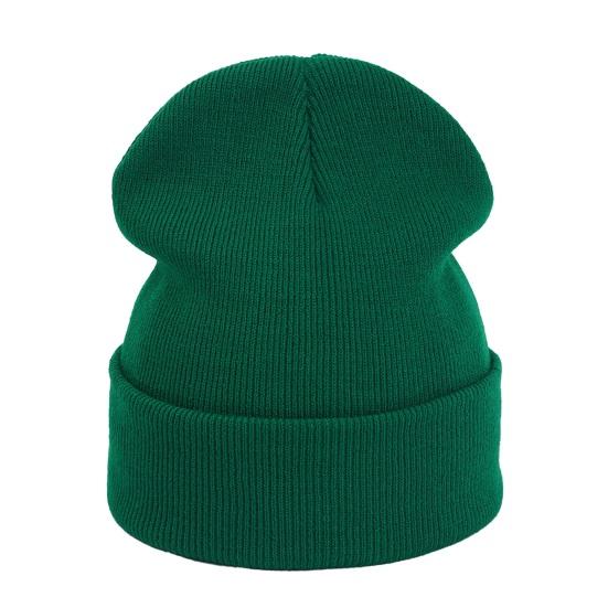 Simple Style Winter Beanies Unisex Solid Color Knit Beanies, Classic Slouchy Skull Cap for Winter, Soft Elastic Casual Warm Headwear Men Women,
