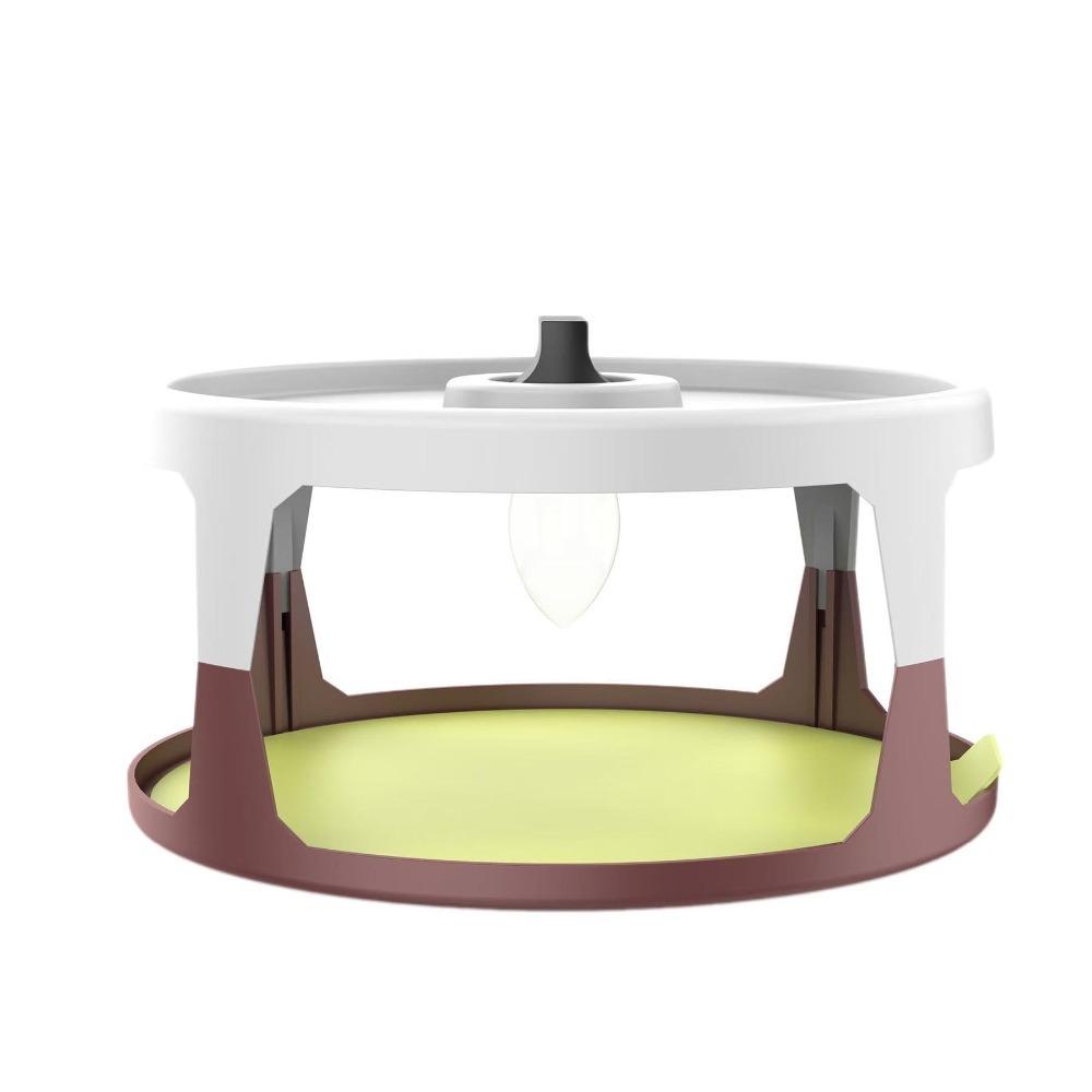 

Portable LED Flea Killer Pest Control Flycatcher Machine Fly Insect Trap Garden Area белый