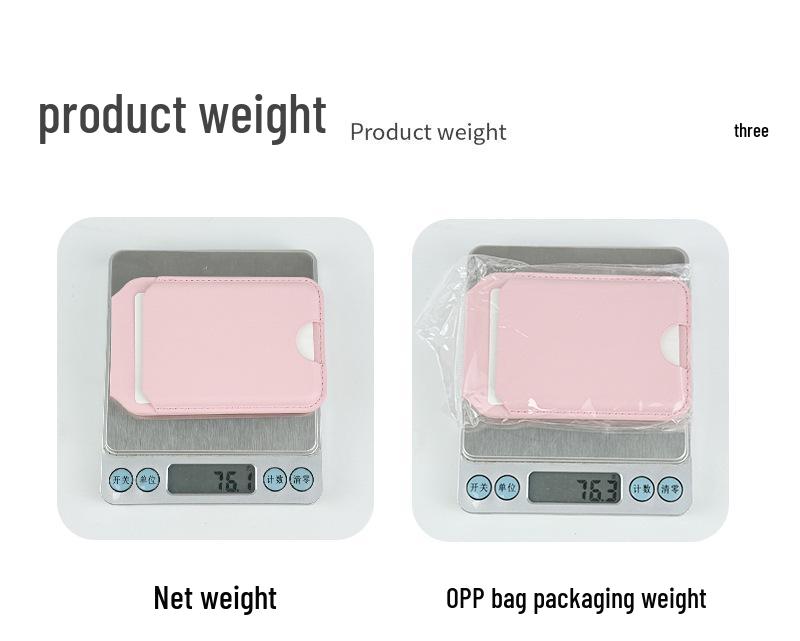 MagSafe Card Holder Case for Apple: Universal Folding Wallet with Magnetic Stand