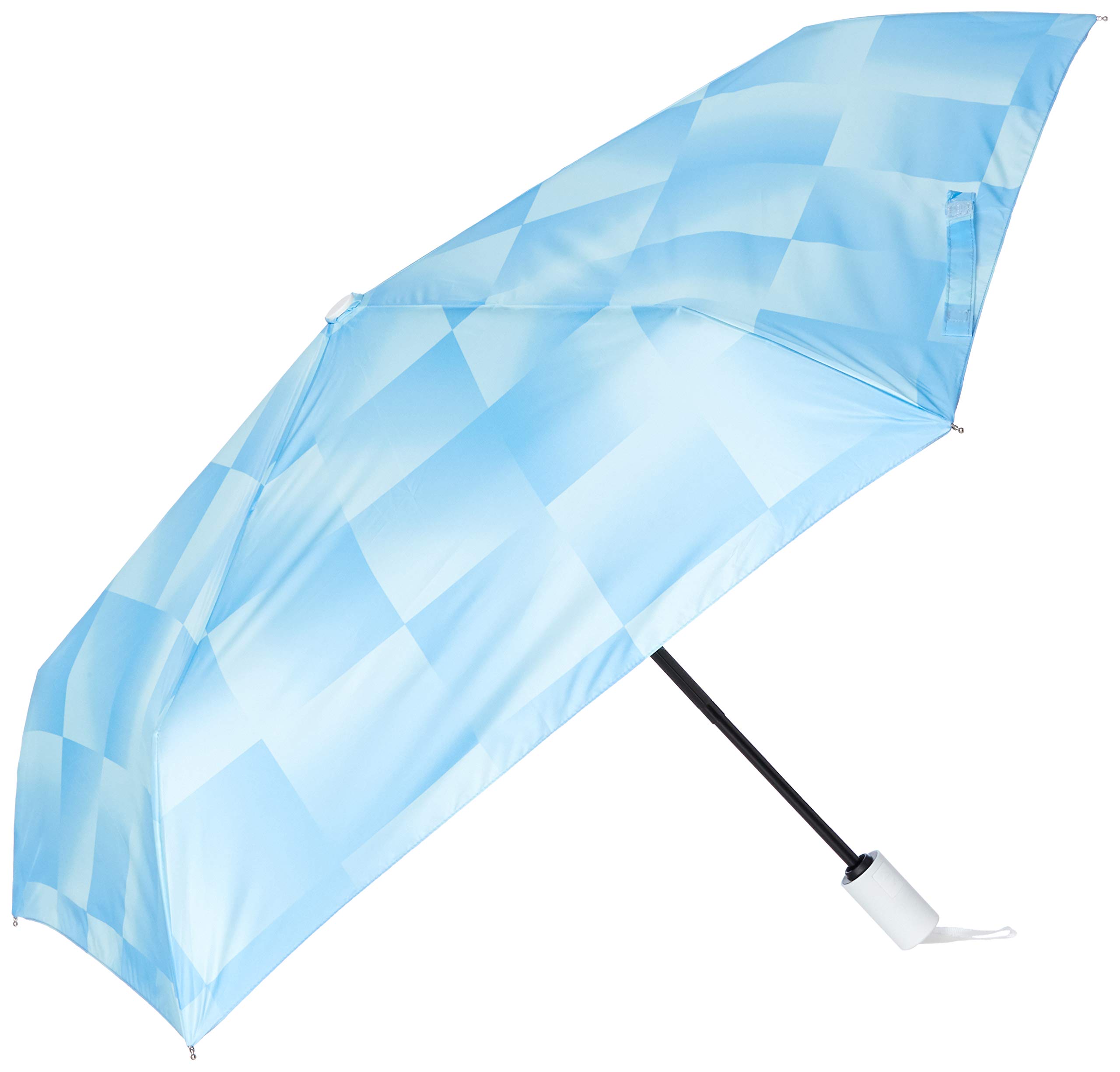 

Moonbat Estaa Солнцезащитный и дождевой УФ-автомат Safe Sky Сделано из ребер 52 см Зонт, Защита, Открытие/Закрытие, Дизайн, Синий, Женский, Япония, Длина