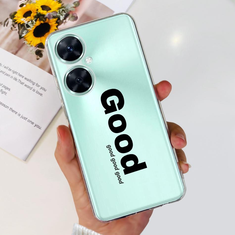 Fashion Elegant Pattern Phone Case For Huawei Nova 11i Soft Silicone TPU Back Cover For Huawei Nova11i 4G MAO-LX9