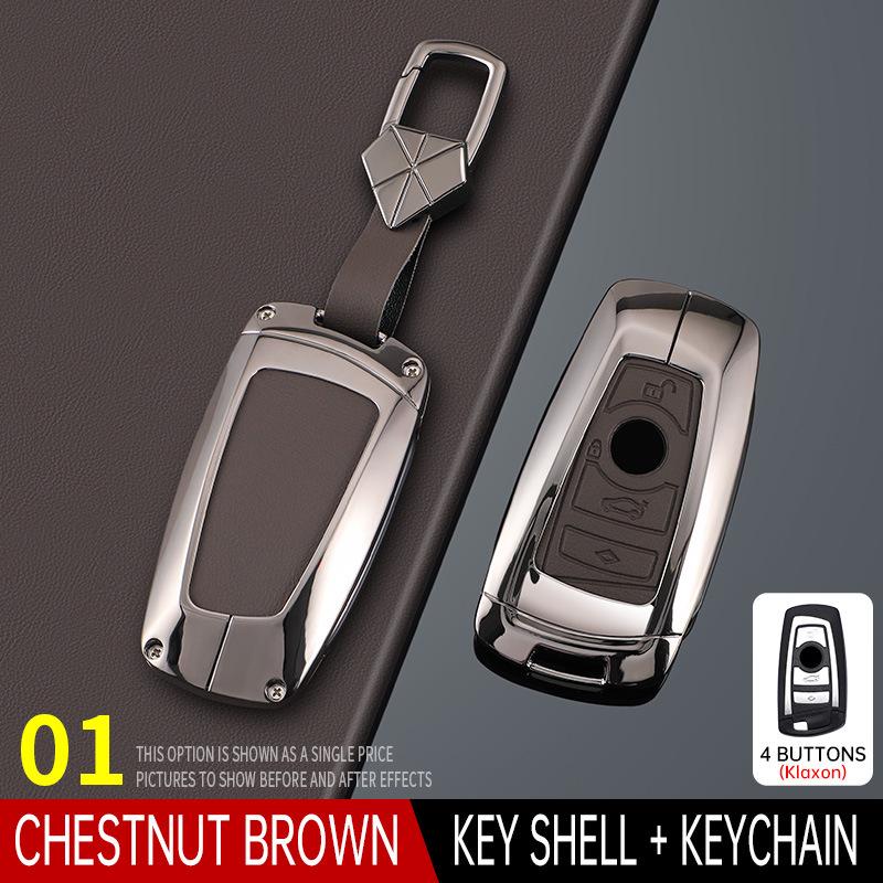 For BMW 3/5/7 Series Key Case - High-End Key Shell for Men & Women