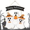 Halloween Door Sign Door Hanger Ghost Sign Hangable Decoration For Indoor Outdoor Wall Entrance Porch Living Room Halloween Home