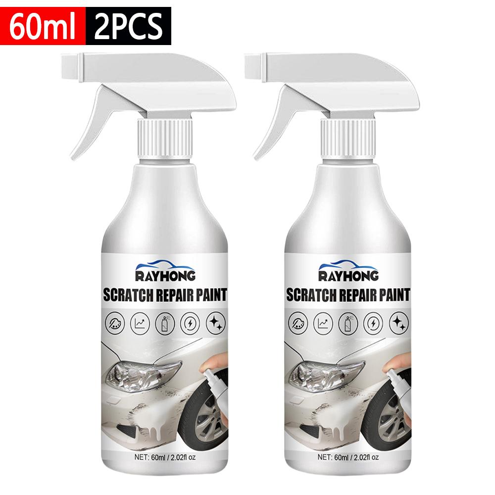 60ml Car Scratch Repair Spray Black/White Anti Scratch Coating Paint Care Agent Clean The Dirt Auto Scratch Removal Polishing