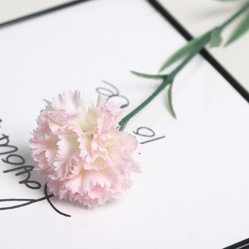 High-End Artificial Carnation Bouquet for Weddings and Home Decor