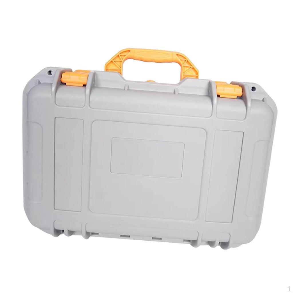 Hard Carrying Case Organizer Box Tool Storage with Foam Insert for Accessories Camera